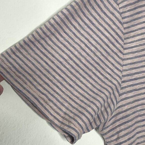 RAILS STRIPE HEMP-ORGANIC COTTON VALENCIA MEN'S T-SHIRT SIZE L - Picture 3 of 8